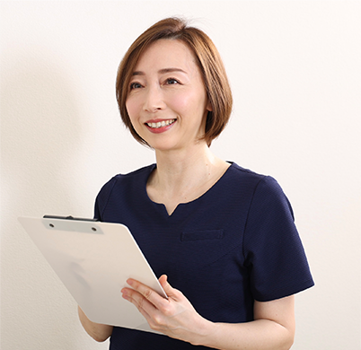 国家資格を持った女性セラピストがマンツーマンで対応